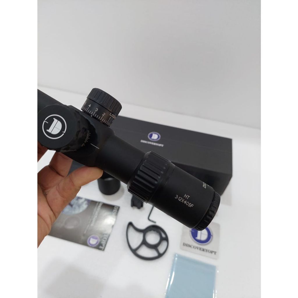 Teleskop Discovery HT 3-12x40 SF FFP baru
