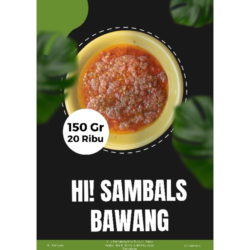 

HI! Sambals Bawang 150 Gr