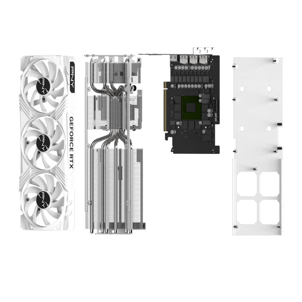 VGA RTX 4070 Ti 12GB VERTO Triple Fan LED White Edition | 12GB GDDR6X