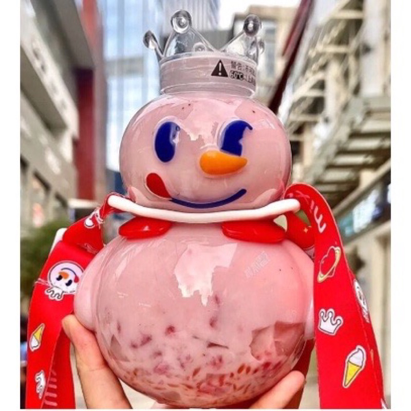 Botol Minum Tumblr Mixue Snow King 700 ML