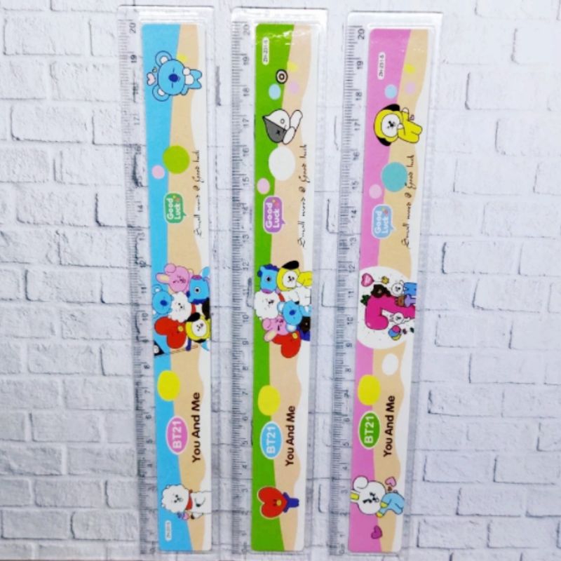 

Penggaris 20 cm kpop boyband kartun (1 pcs) / Garisan 20 cm kpop kartun / mistar 20 cm