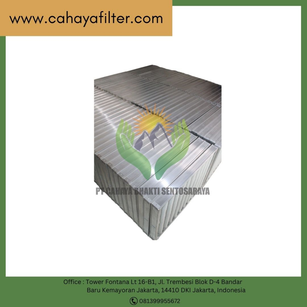 Metal Frame Pleat Filter AHU