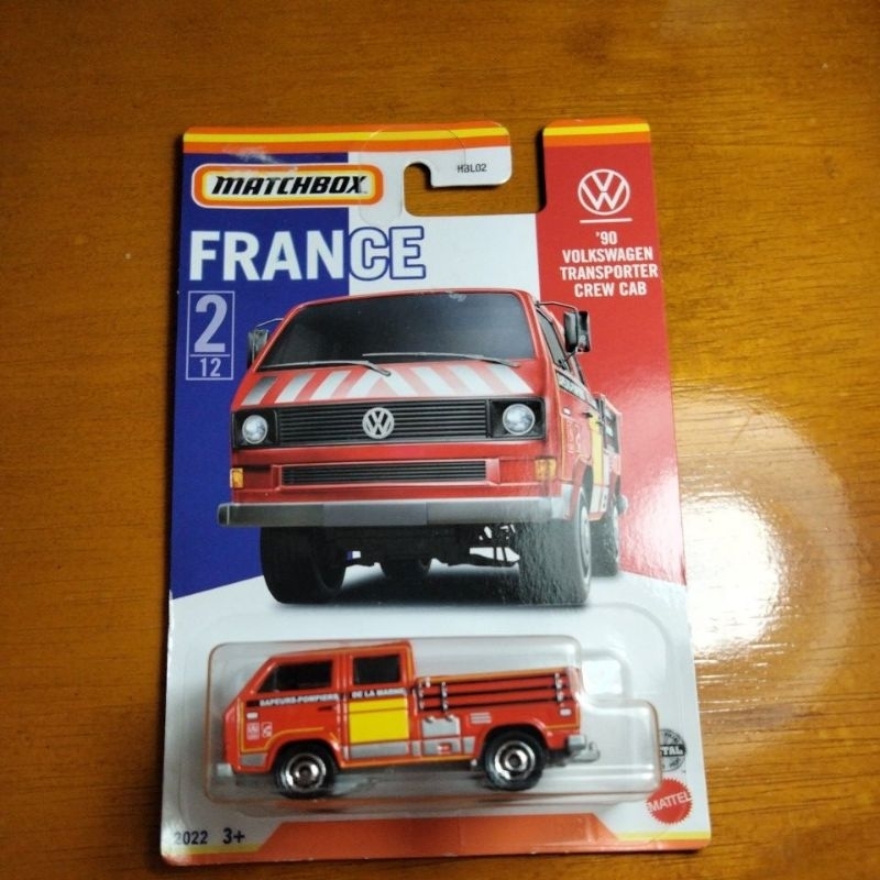Matchbox '90 Volkswagen Transporter Crew Cab