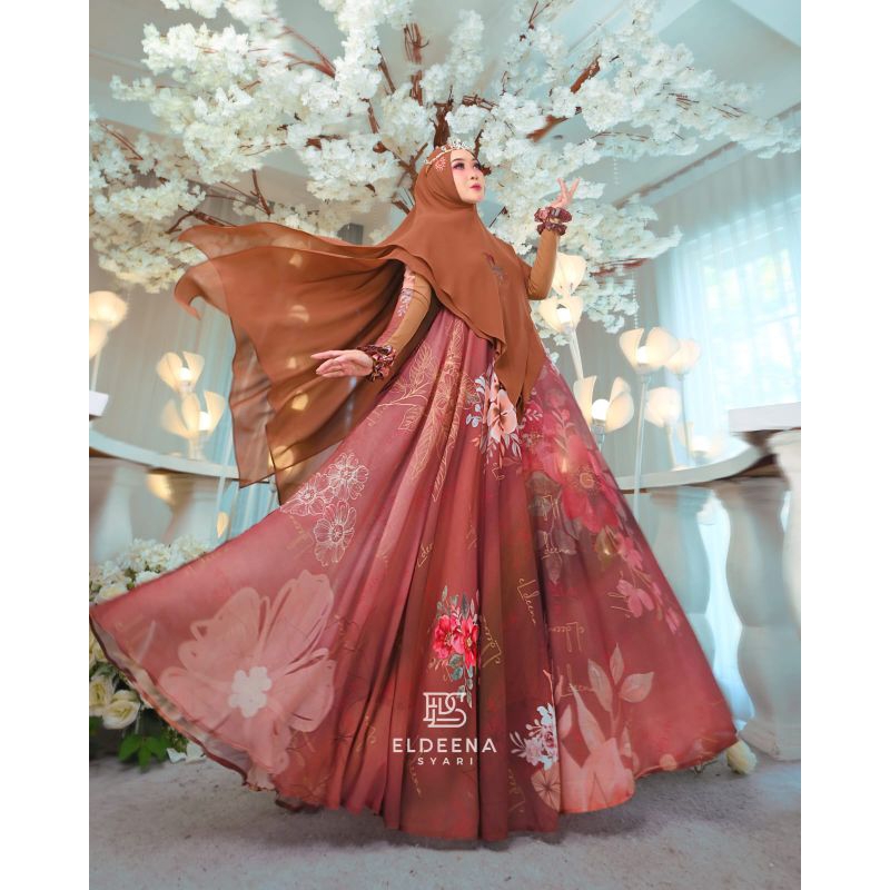 gamis syari eldeena NEYSA