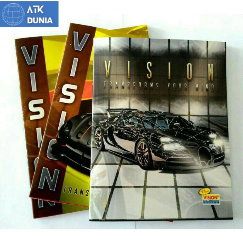 

Buku tulis Vision isi 38 lembar