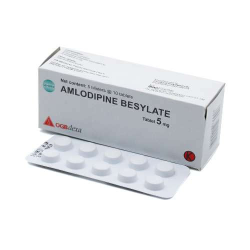 Amlodipine 5mg Dexa / 1 Strip