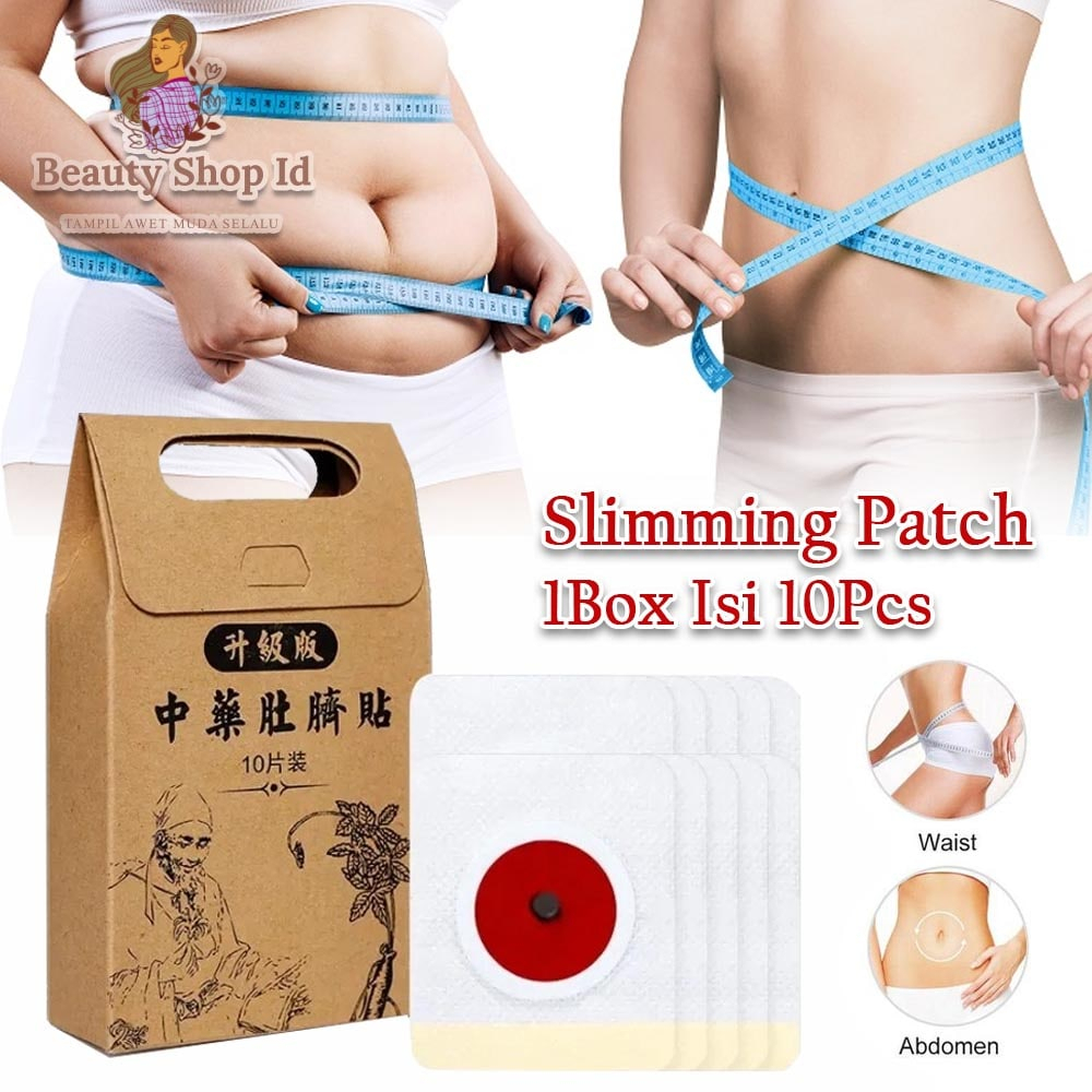 Beauty Jaya - Slimming Patch Koyo Pelangsing Perut Buncit /Magnet Pembakar Lemak 1Box Isi 10Pcs