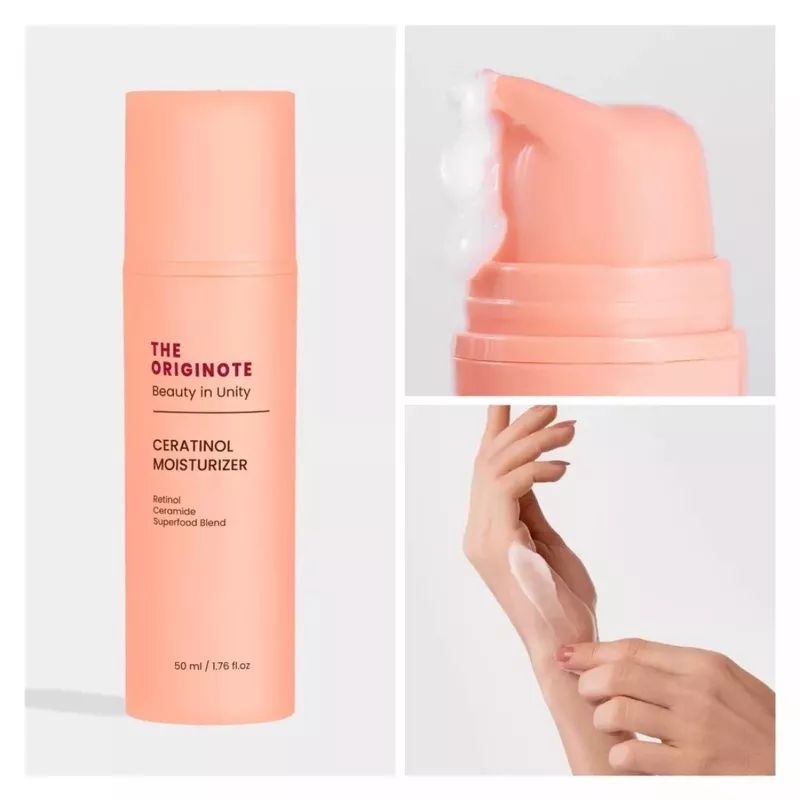 [Botol Orange 50ml] The Originote Ceratinol Moisturizer | Pelembab Wajah