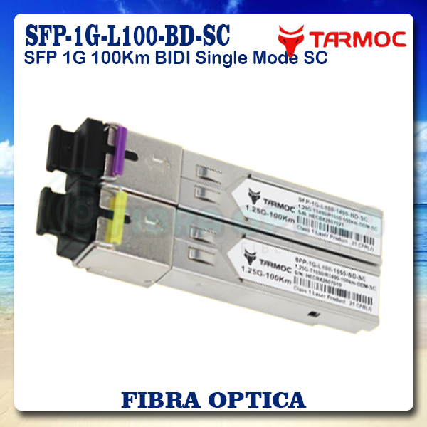 Tarmoc SFP-1G-L100-BD-SC |SFP 1G BIDI 100KM SC SFP 1G 100KM Singlemode