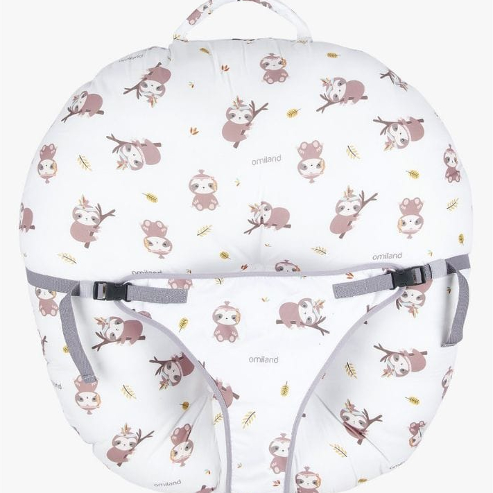 Omiland / Flower Sofa Bayi 3in1 Multi Fungsi Ada Gesper Safety Sloth Series Arevyonlineshop