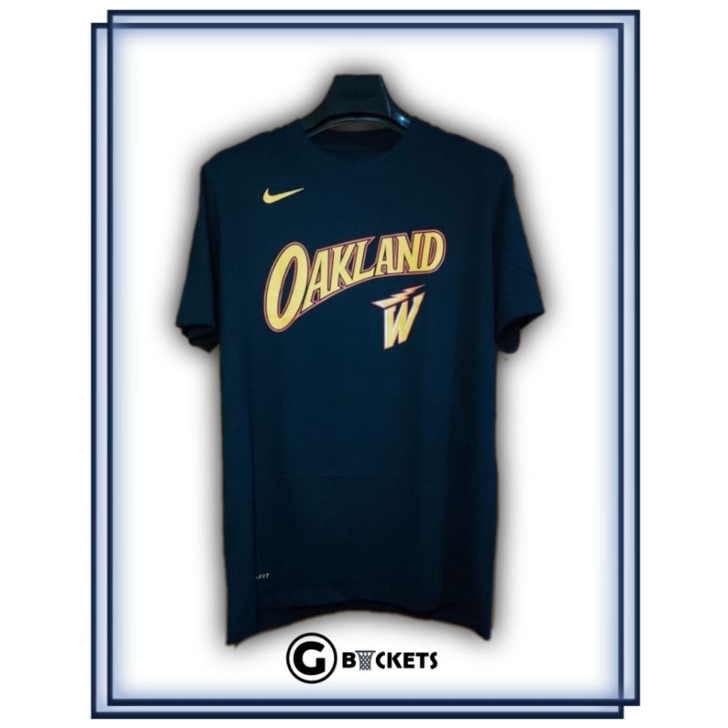 Kaos Oakland Warriors Navy T-Shirt NBA