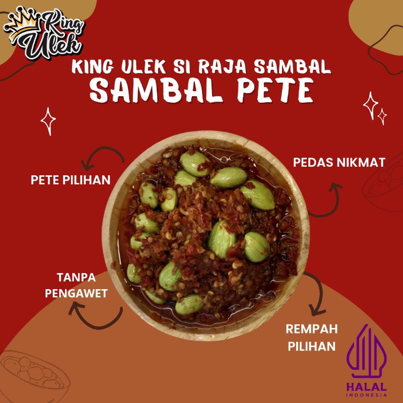 

PROMO SAMBAL PETE KING ULEK - SAMBAL KING ULEK - SAMBAL PEDAS