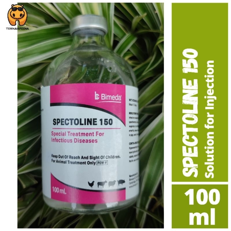 Spectoline 150 - Spectoline Injeksi 100ml - Obat Injeksi Hewan