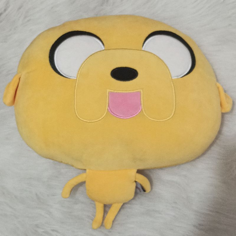 PRELOVED BONEKA MINISO X ADVENTURE TIME CARTOON NETWORK Jake the Dog Boneka Anjing Kuning Berbadan K