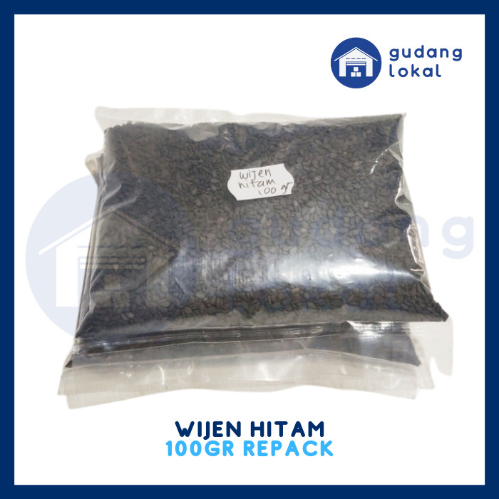 

Wijen Hitam / Black Sesame Seed 100Gr