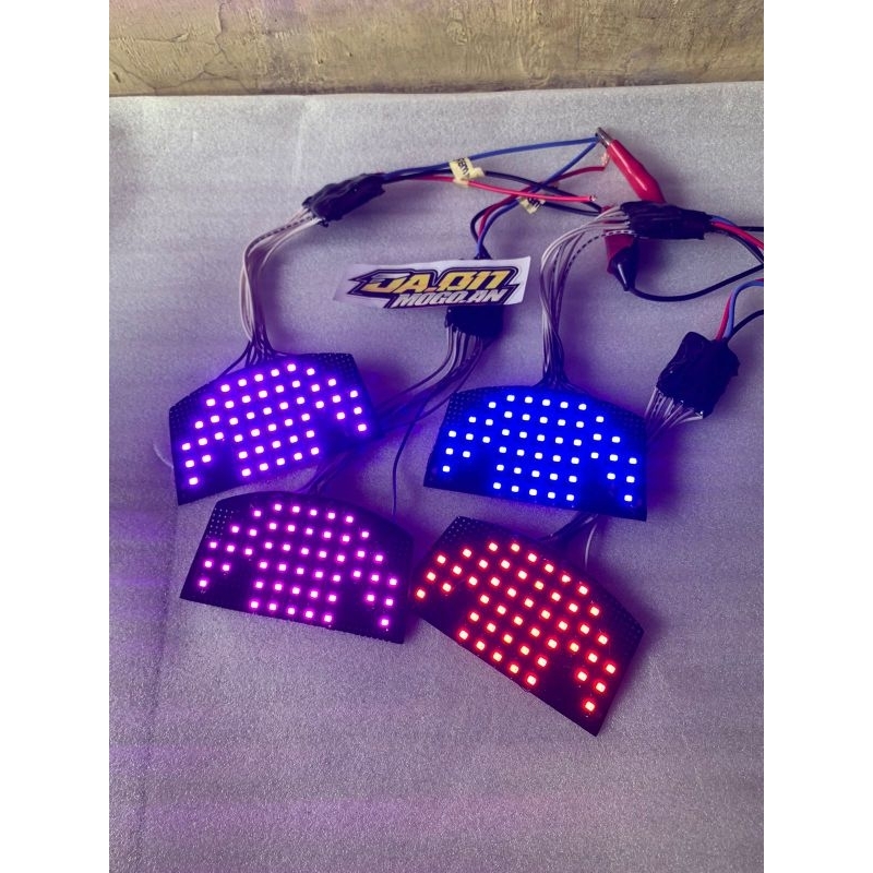 stoplamp running 10 mode LED Vario 110 Vario 110 karbu Vario lama setting otomatis