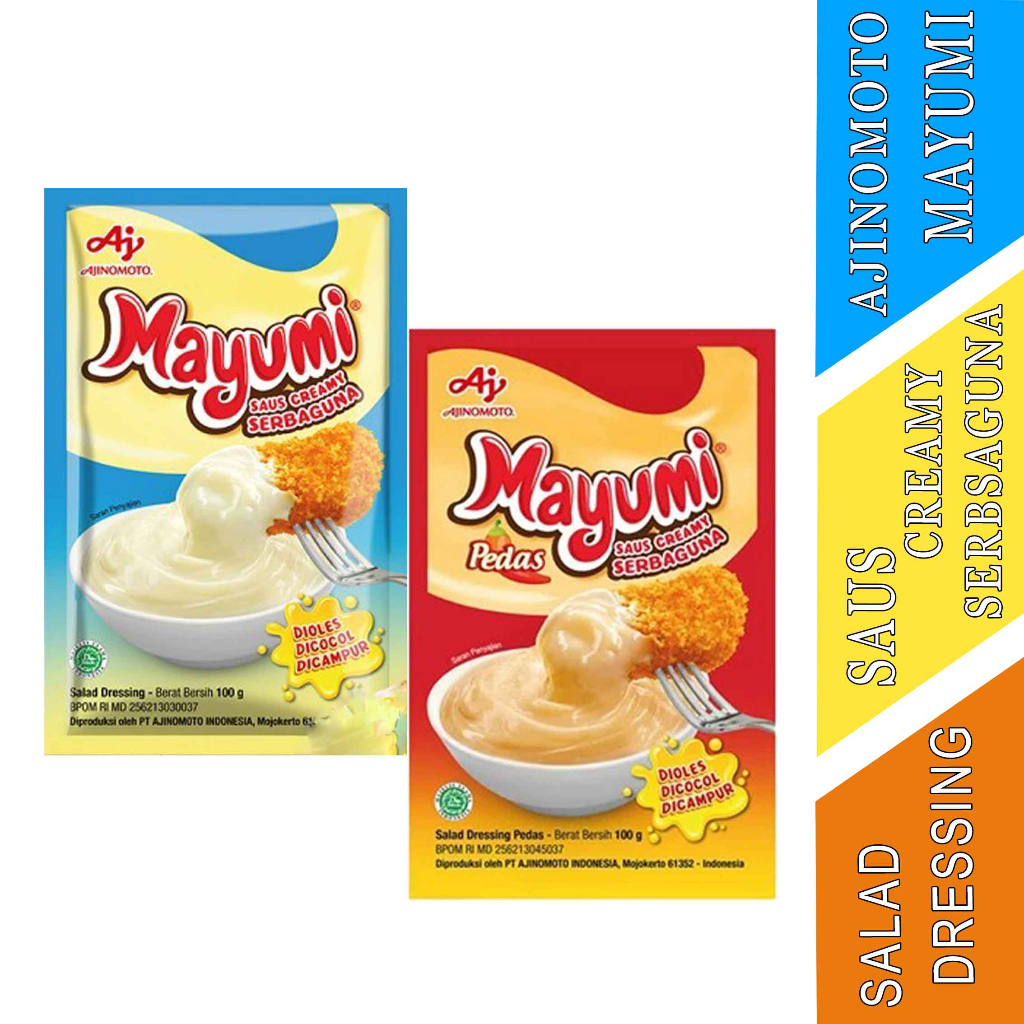 

Saus Creamy Serbaguna - Ajinomoto - Mayumi Saus Creamy - Salad Dressing