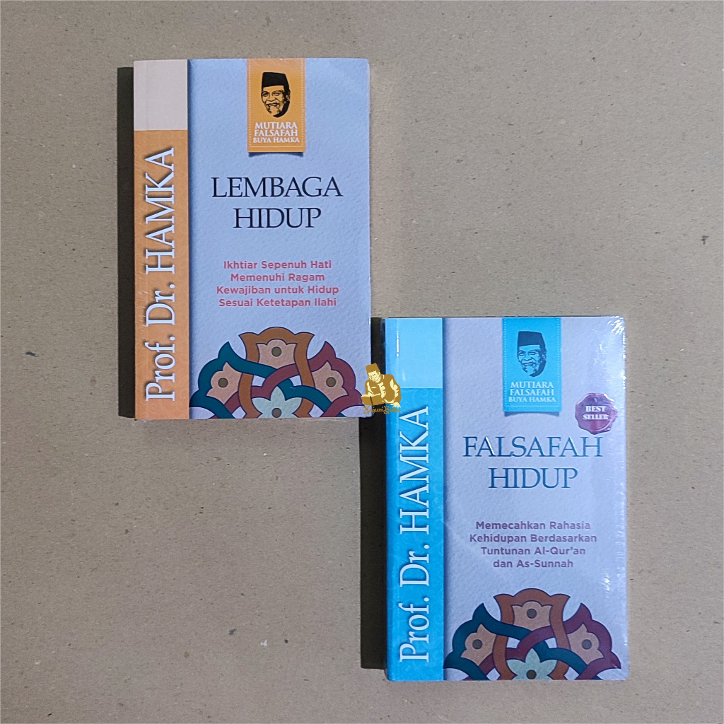 PAKET BUKU LEMBAGA HIDUP & FALSAFAH HIDUP BUYA HAMKA