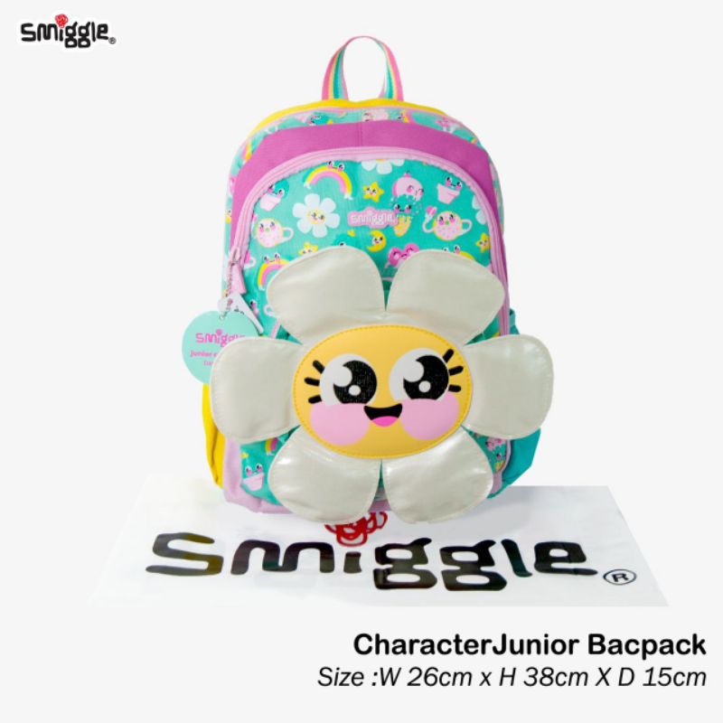 Smiggle animalia junior character backpacks and lunchbag/Tas Smiggle junior mirror quality