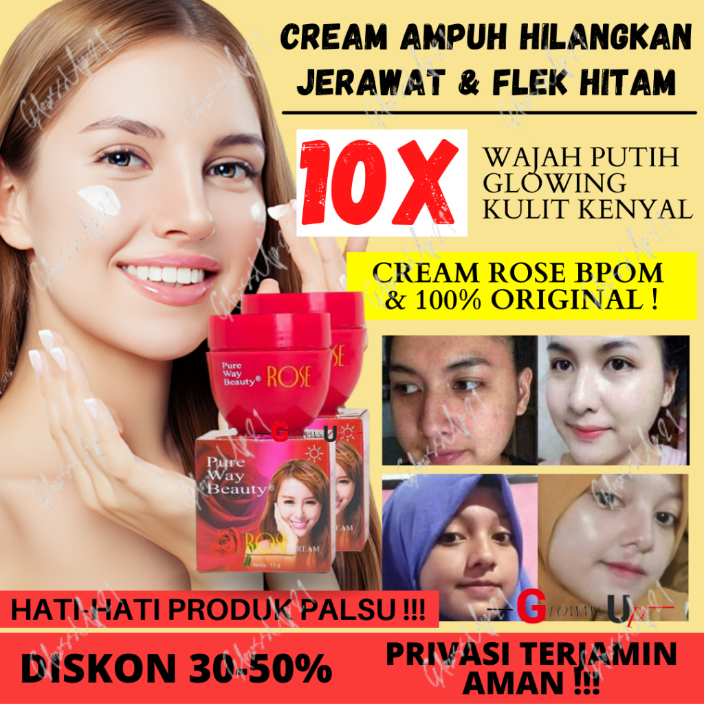 PURE WAY BEAUTY DAILY USE CREAM 15GR - DAILY USE CREAM PURE WAY BPOM