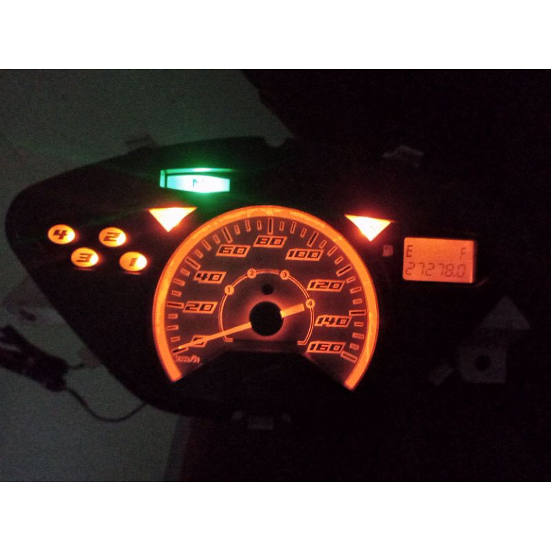 Speedometer spidometer Supra x 125 D Supra x 125 Old Lama original copotan