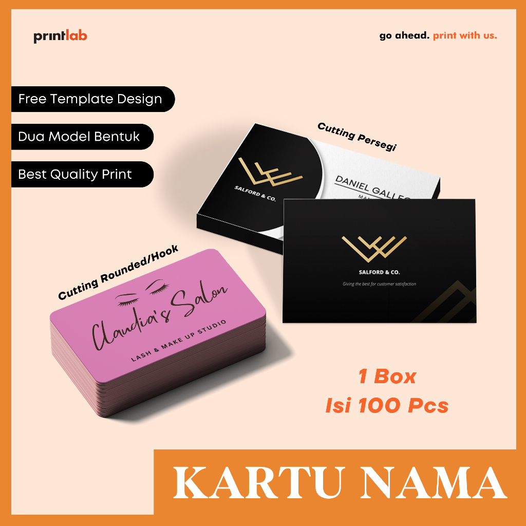 

CETAK PAKET KARTU NAMA 1 SISI/ 2 SISI MURAH!! 1 BOX ISI 100PCS