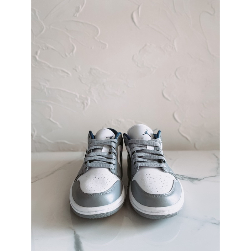 NIKE | Air Jordan 1 Low - Stealth/French Blue-White “LA DODGERS”