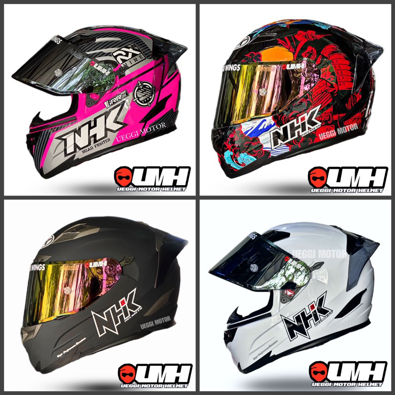 Nhk Rx9 Paket Ganteng Motif Racer X _ Helm Nhk Modif