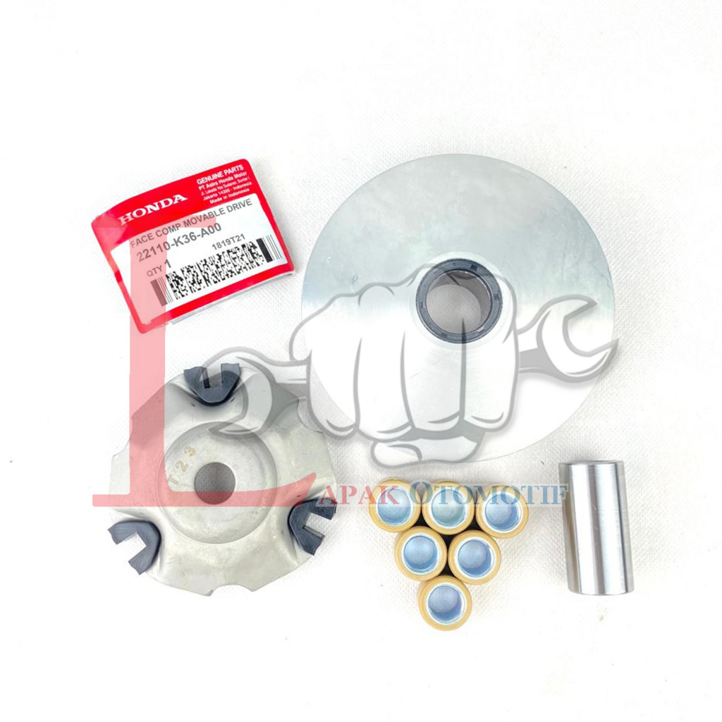 -LOI- RUMAH ROLLER ASSY SET VARIO 125 ESP &amp; VARIO 150 ESP K36