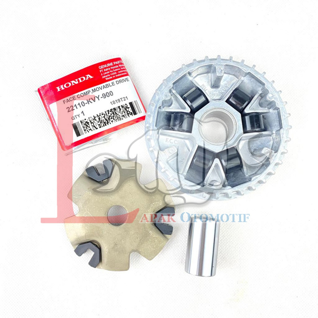 -LOI- RUMAH ROLLER ASSY SET BEAT KARBU, SCOOPY KARBU, SPACY KARBU KVY