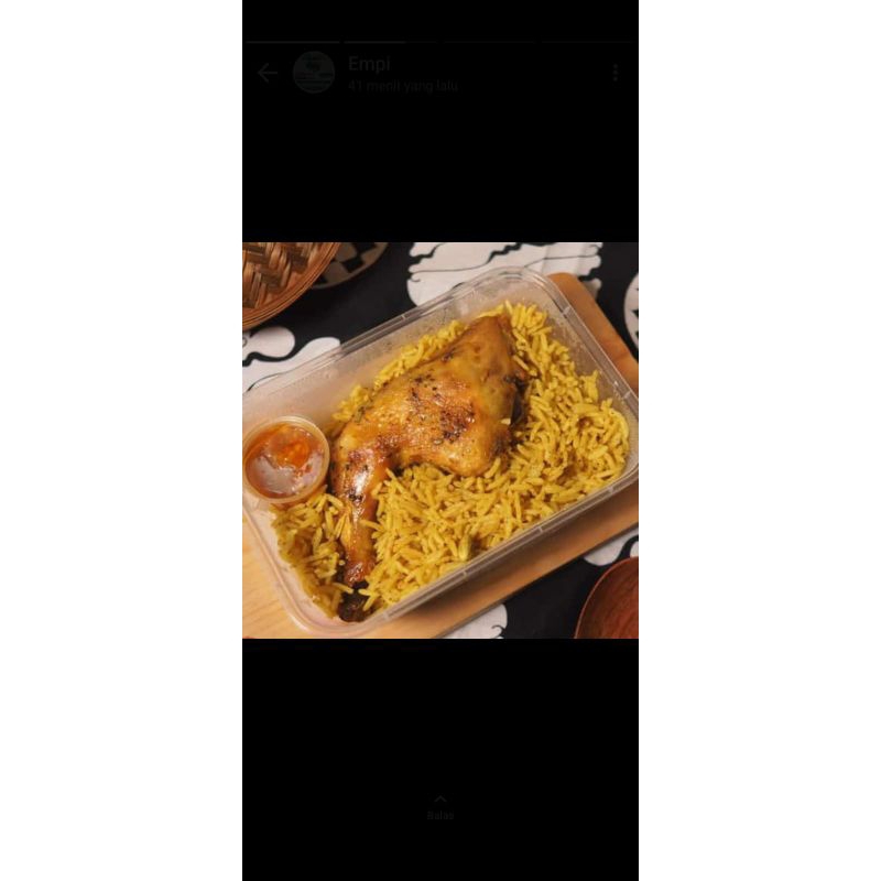 

Nasi Kebuli Ayam / Kebuli Basmati Ayam