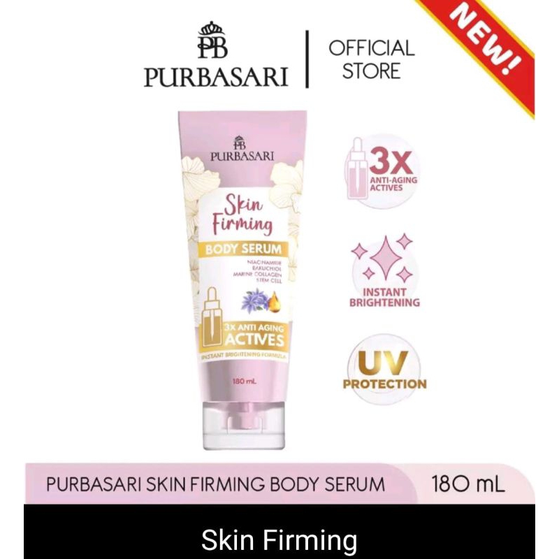 PURBASARI BODY SERUM WHITE GLOW/SKIN FIRMING ORIGINAL 180ML