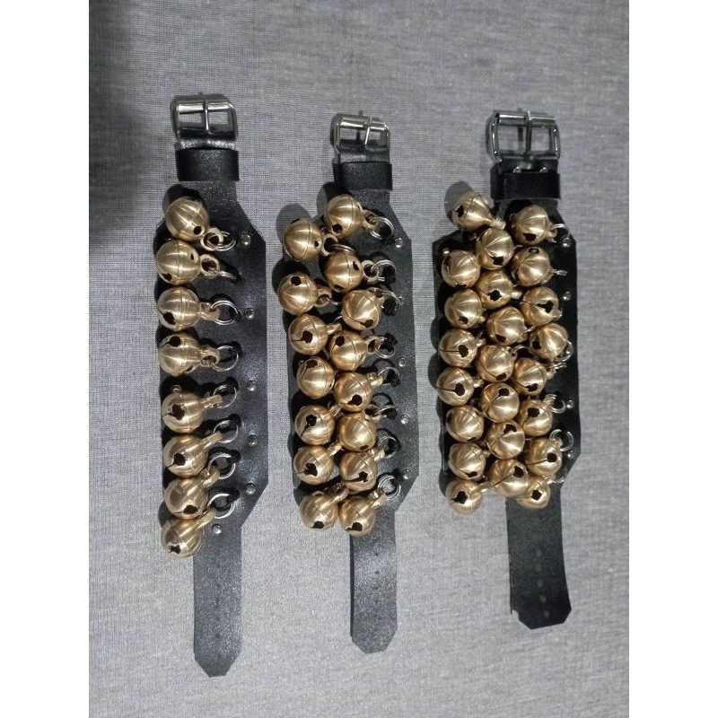 gelang krincing  model sabuk/gelang tari/gelang remo/gongseng remo