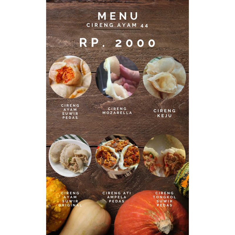 

CIRENG ISI AYAM PEDAS ISI 5pcs
