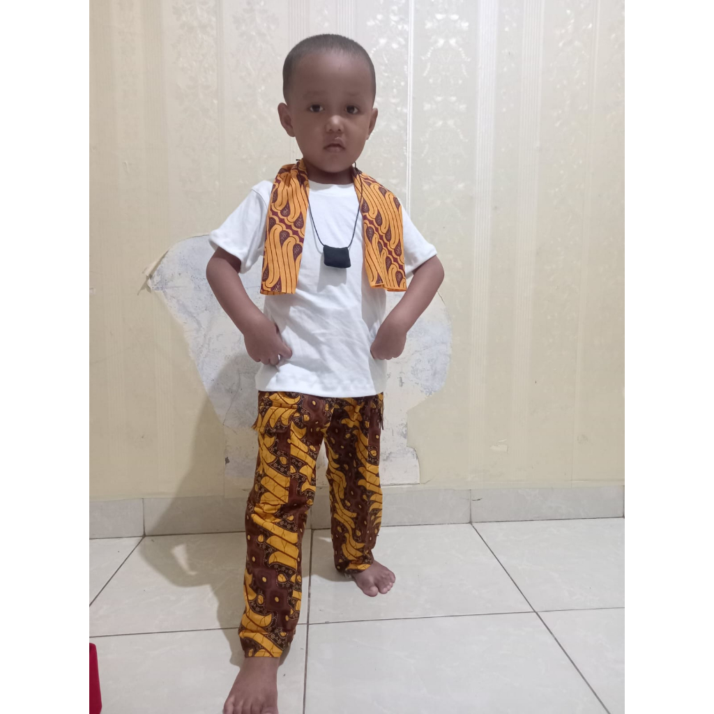 Celana batik Boim I celana batik Betawi I setelan celana batik plus cukin batik I celana Boim I celana batik jumbo