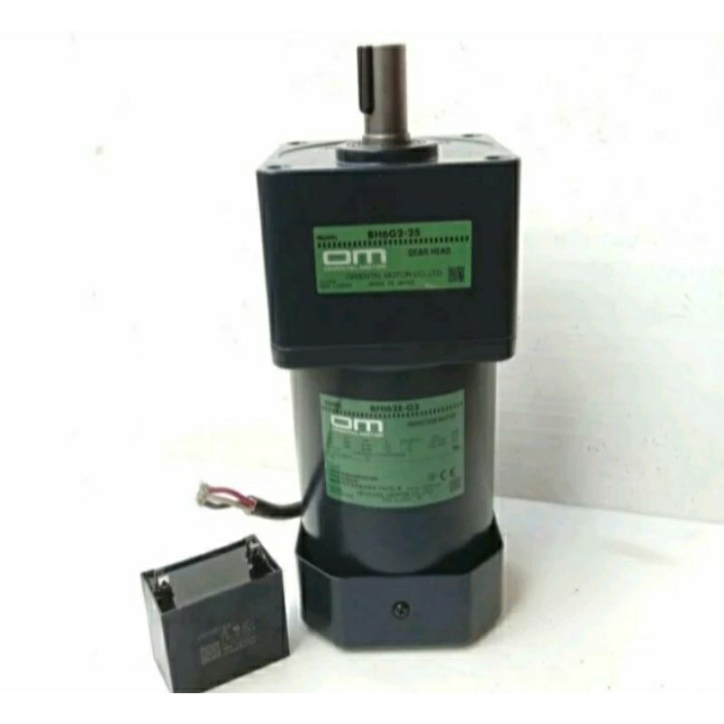 Ac Motor Gearbox OM 220V Ratio 1:100 15 Rpm 200W