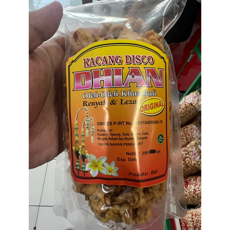 

KACANG DISCO DHIAN OrIGinAL 250 Gram