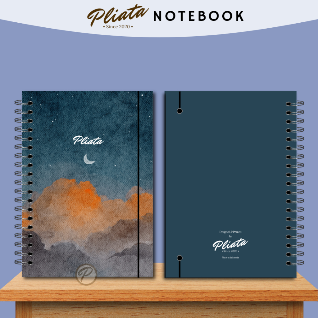 

PLIATA NOTEBOOK SPIRAL - (PN95) Abstract 2 - Softcover Doft Aesthetic Book Buku Tulis