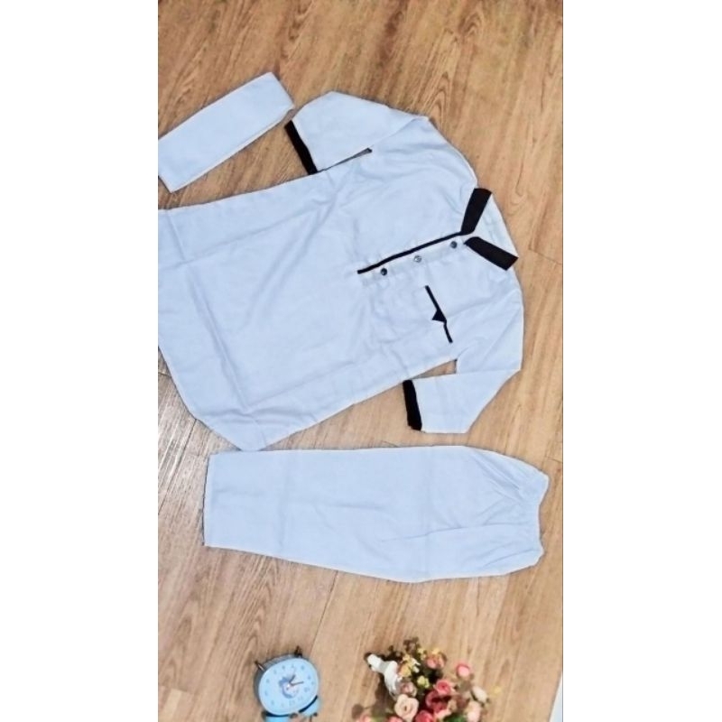 Baju koko anak | Koko Anak Model Hadroh | Koko Putih