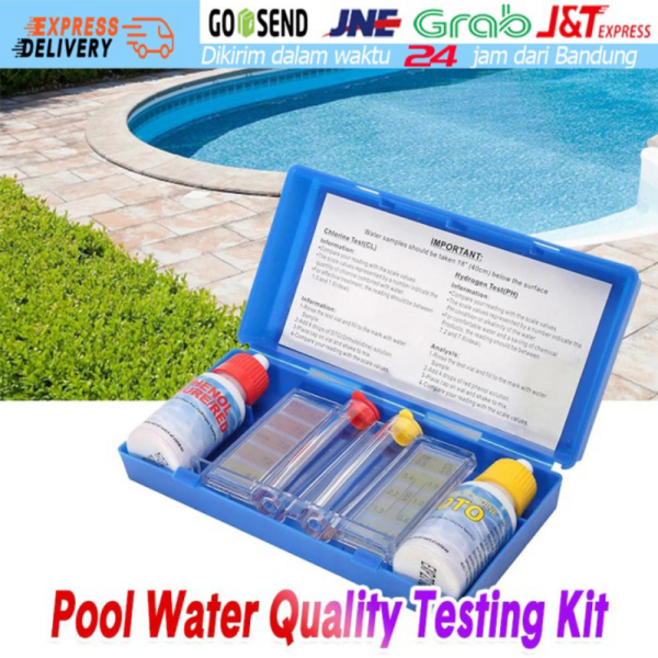 

Dijual Pool Test Kit CL PH Chlorine Hydrotool Tester Kolam Renang Refill Air Limited