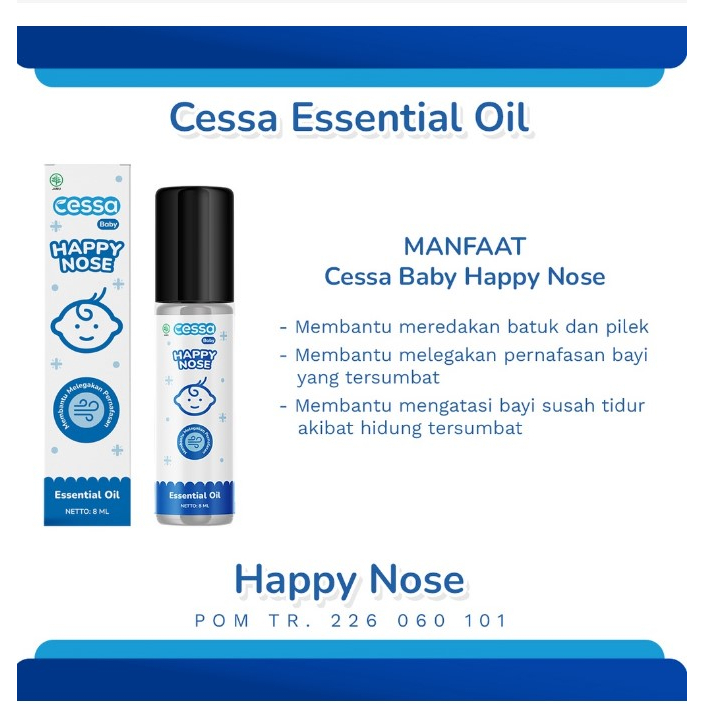 ORIGINAL CESSA SERIES BABY KIDS Essential Oil 8ml / Fever Drop Cough Flu Bugs Away Immune Booster / LEDIMART