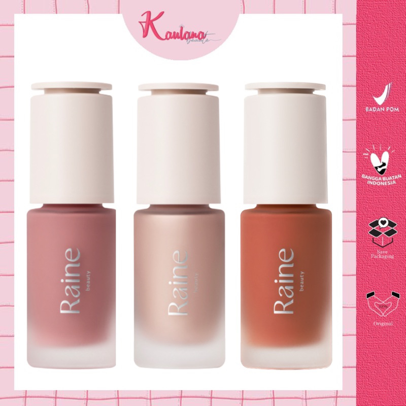 RAINE BEAUTY Soft Cheek Color Drops - SUNKISSED/FLATTERED/FEARLESS/IN THE MOOD/BRILIANT