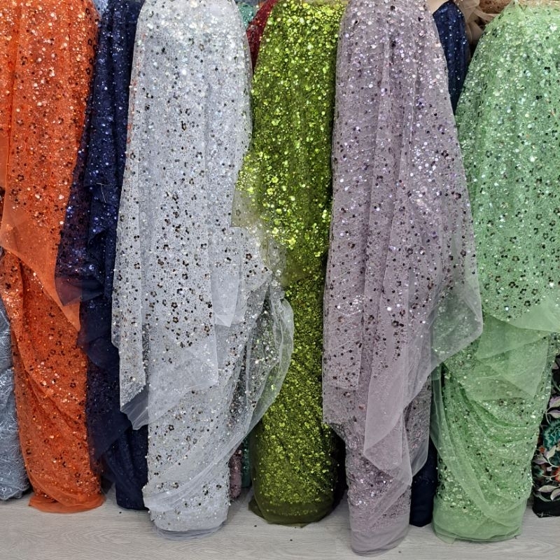 kain tile payet squin full mix mutiara