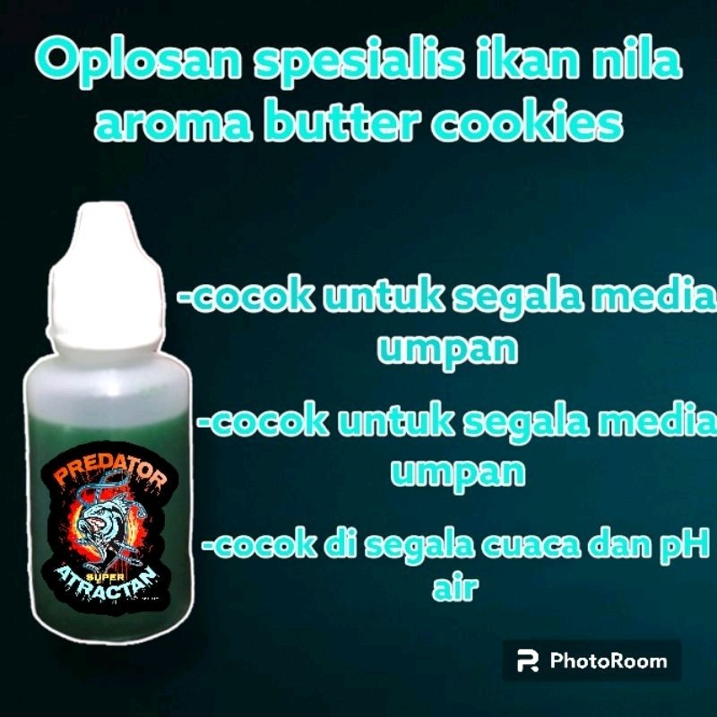 Essen oplosan spesialis ikan nila aroma butter cookies