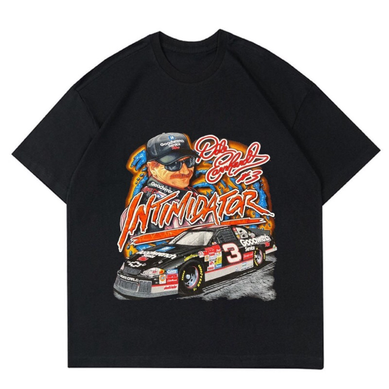 BAJU KAOS VINTAGE NASCAR RACE “INTIMIDATOR” |T-SHIRT VINTAGE NASCAR RACE| BAJU KAOS PRIA OVERSIZE