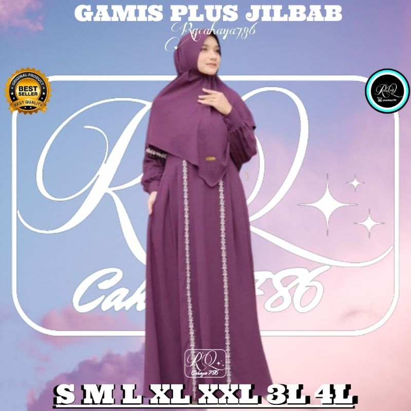 ALMIRA SYARI UKURAN M - L - XL - XXL - XXXL - 4XL GAMIS SET SYARI GAMIS JUMBO BUSUI DRESS MURAH GAMIS SYAR'I PLUS KHIMAR KONDANGAN GAMIS RENDA GAMIS KEKINIAN GAMIS REMAJA GAMIS TERBARU BAJU GAMIS WANITA FASHION MUSLIM BAJU LEBARAN DRESS WANITA UMROH HAJI