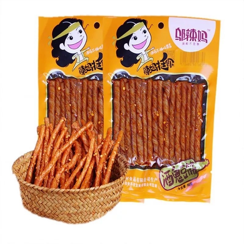 100gram Latiao Spicy Snack Mala Snack Impor Camilan Instant Snack Kekinian