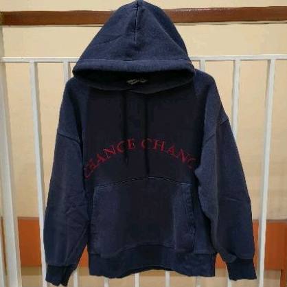 Hoodie Chance Chance Warna Navy Size M