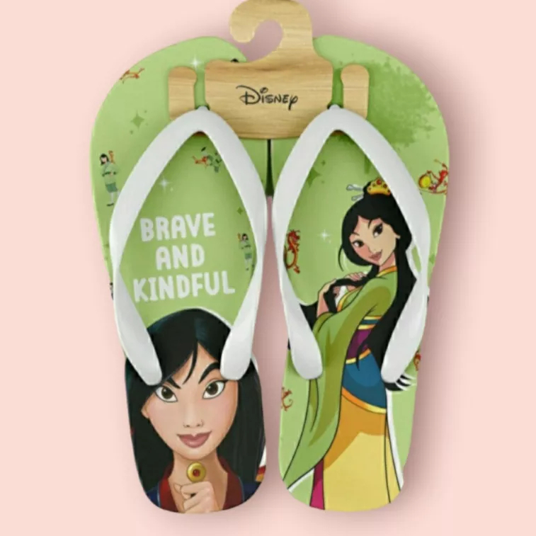 sandal jepit wanita disney mulan
