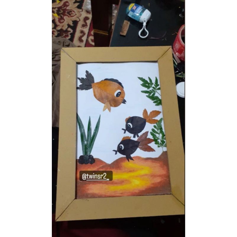 

satu paket kolase daun + vigura ukr F4 murahh meriah